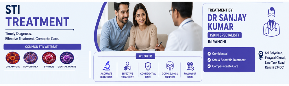 STI Treatment in Ranchi by Dr. Sanjay Kumar
