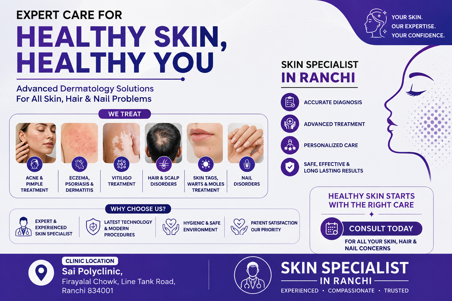 Skin Specialist in Ranchi - Dr. Sanjay Kumar
